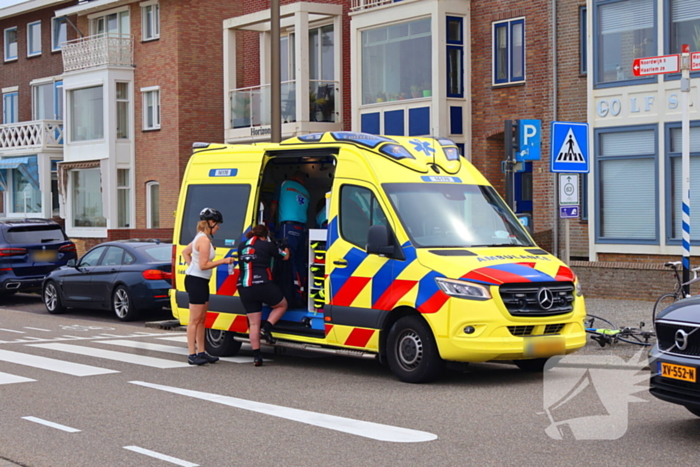 Wielrenners ten val bij ongeval