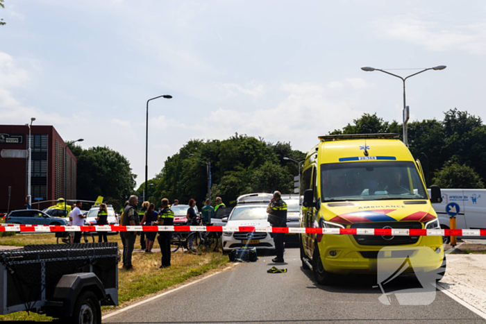 Fietser gereanimeerd na aanrijding