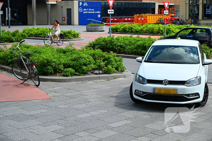 Fietsongeluk op oversteekplaats