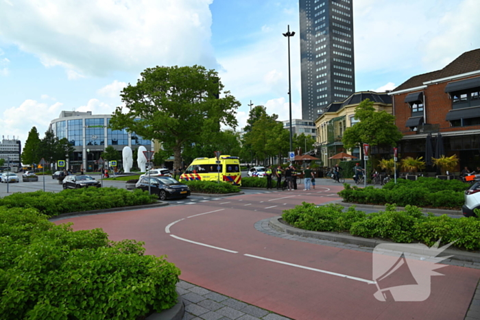Fietsongeluk op oversteekplaats