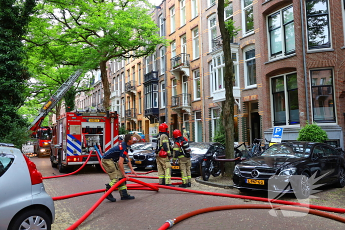 Middelbrand leidt tot evacuaties en rookinhalatie