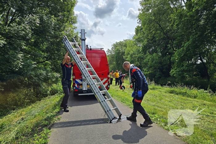 Hulpdiensten speuren naar mogelijke drenkeling