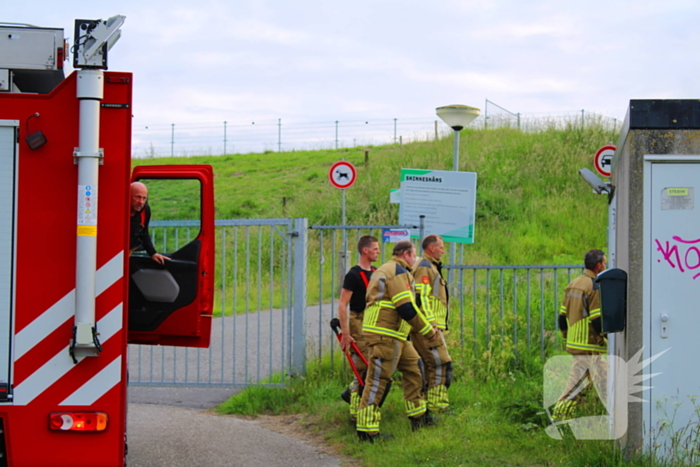 Brandweer ingezet voor schaap