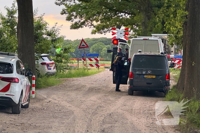 Botsing tussen trein en voertuig