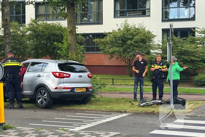 Scholier gewond in verkeersongeval