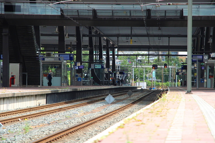 Staking legt treinverkeer stil