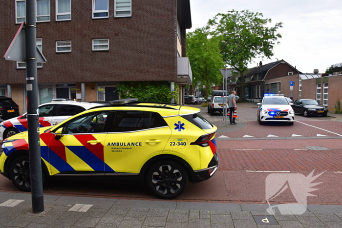 Traumahelikopter landt na val