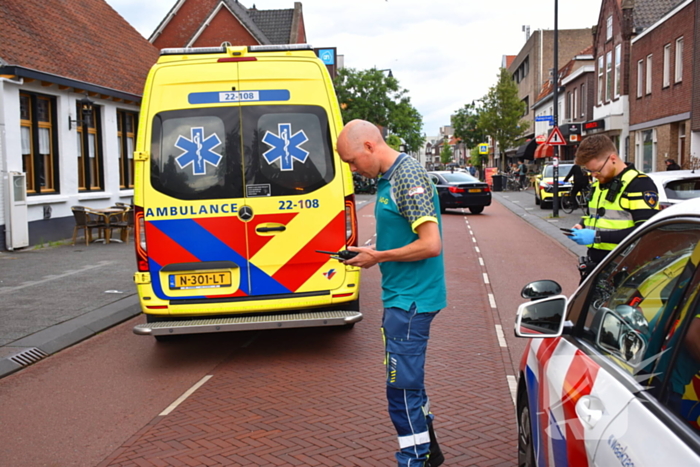 Traumahelikopter landt na val