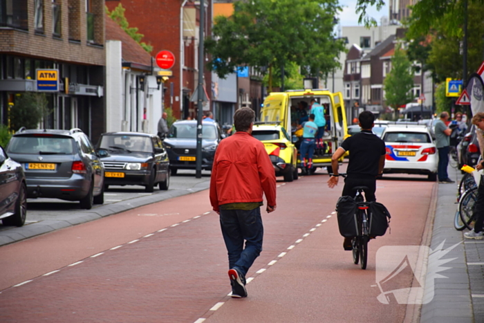 Traumahelikopter landt na val