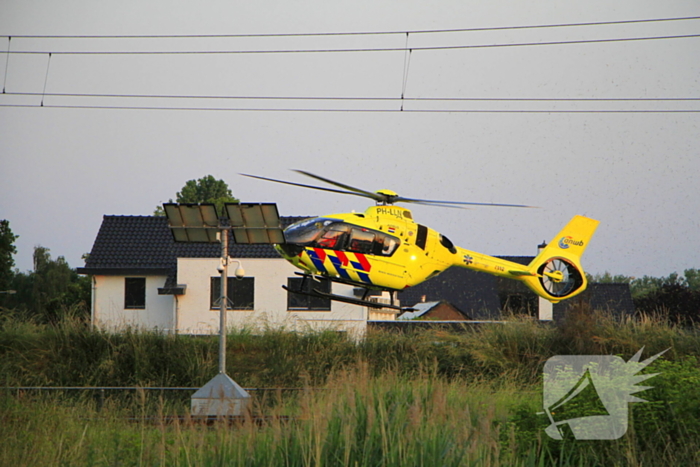 Treinverkeer gestremd door aanrijding met persoon in scootmobiel