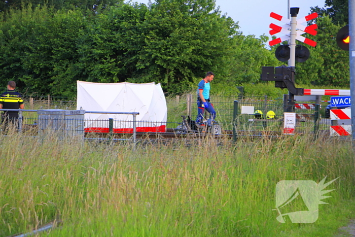 Treinverkeer gestremd door aanrijding met persoon in scootmobiel