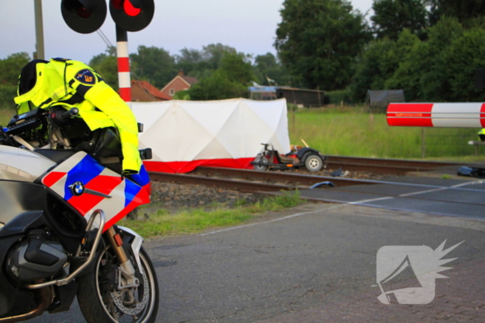 Treinverkeer gestremd door aanrijding met persoon in scootmobiel