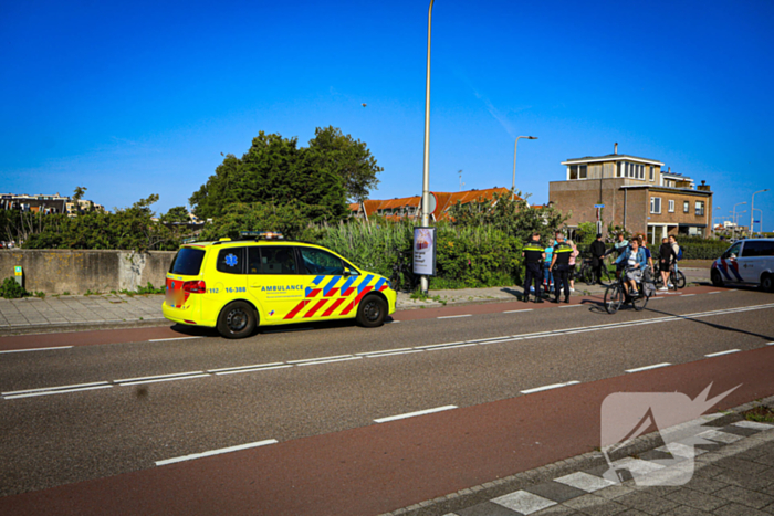 Fietsster gewond bij aanrijding met fatbiker