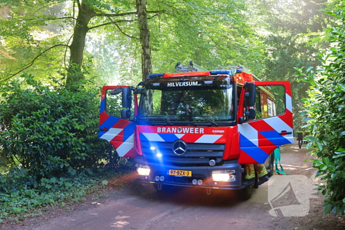 Rookontwikkeling door villabrand