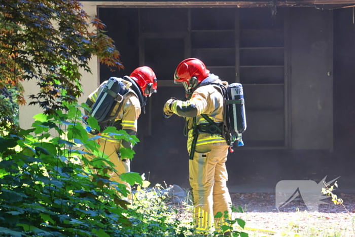 Rookontwikkeling door villabrand