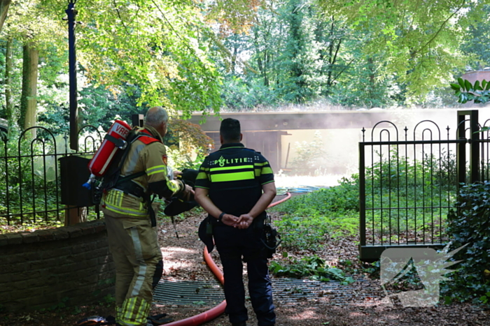 Rookontwikkeling door villabrand