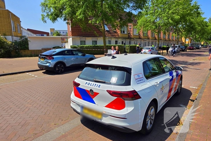 Politieafzetting bij woning