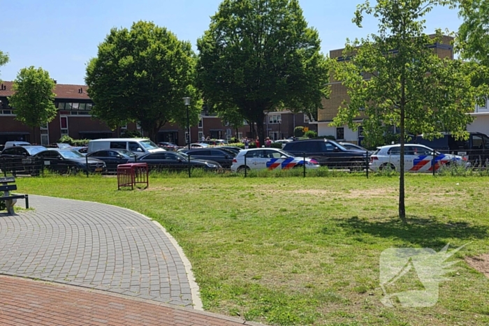 Politieafzetting bij woning