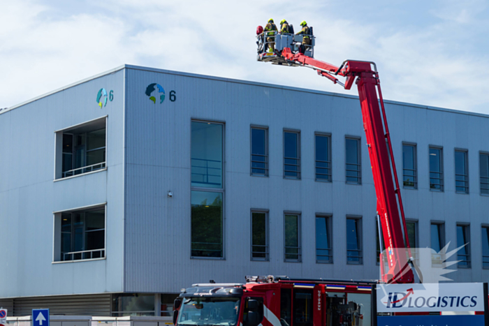Kastbrand op dak snel geblust