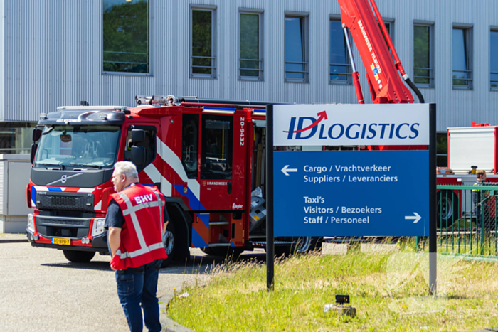 Kastbrand op dak snel geblust