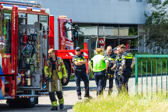 Kastbrand op dak snel geblust