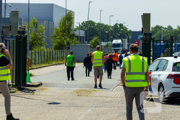 Kastbrand op dak snel geblust