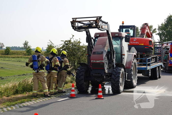 Voertuigbrand snel onder controle