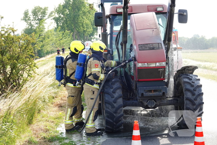 Voertuigbrand snel onder controle
