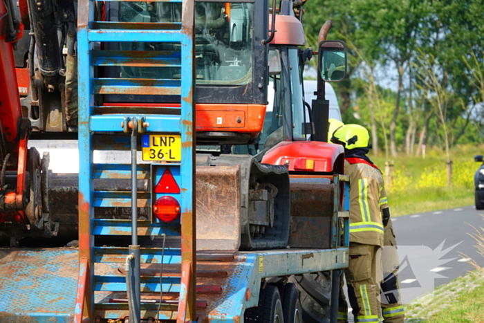 Voertuigbrand snel onder controle