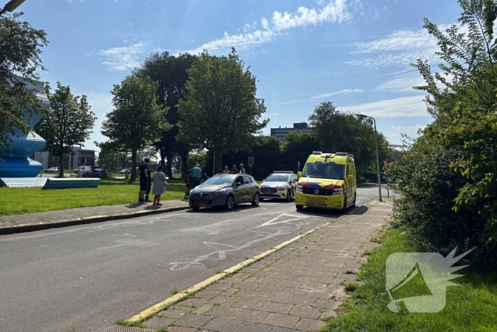 Fietser gewond bij aanrijding