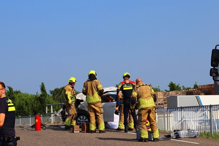 Zware schade bij ongeluk