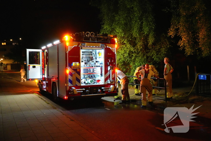Buitenbrand treft wijk opnieuw, schoolplein getroffen