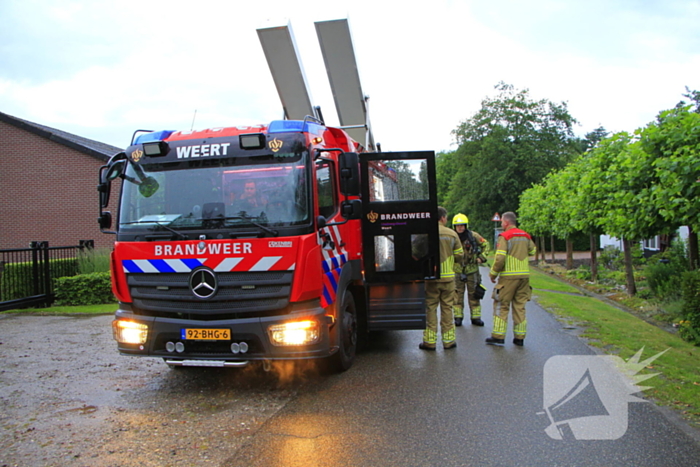 Blikseminslag veroorzaakt grote schade