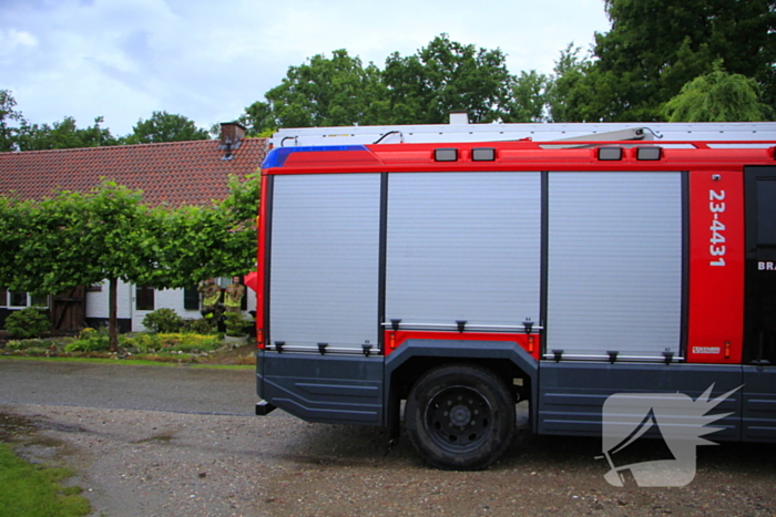 Blikseminslag veroorzaakt grote schade