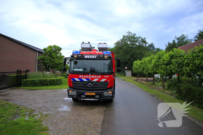 Blikseminslag veroorzaakt grote schade