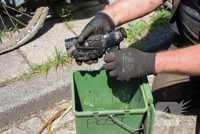 Magneetvisser vind pistool in gracht