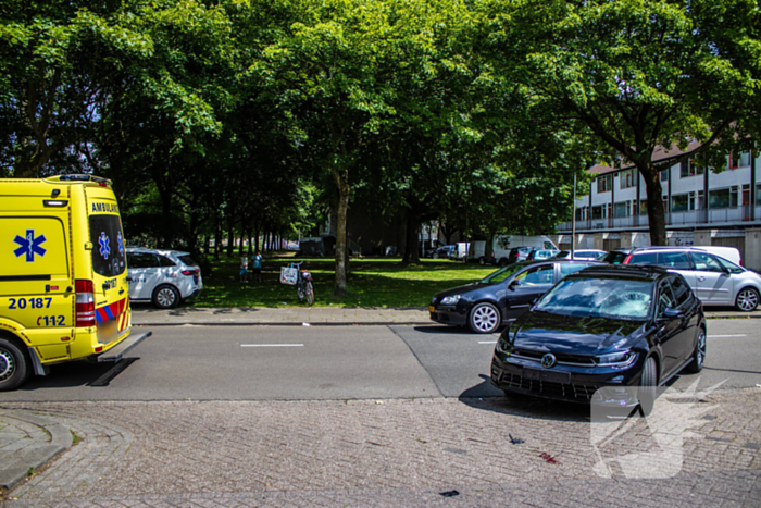 Fietser gewond bij aanrijding