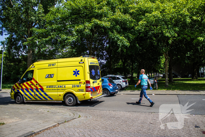 Fietser gewond bij aanrijding