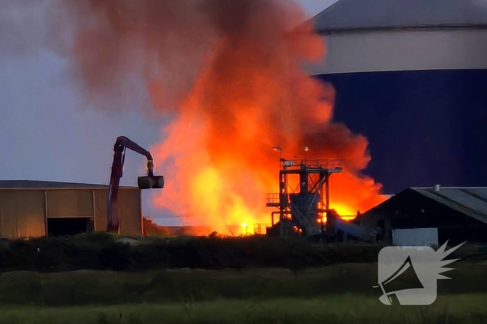 Gevaar door brand met metaalresten