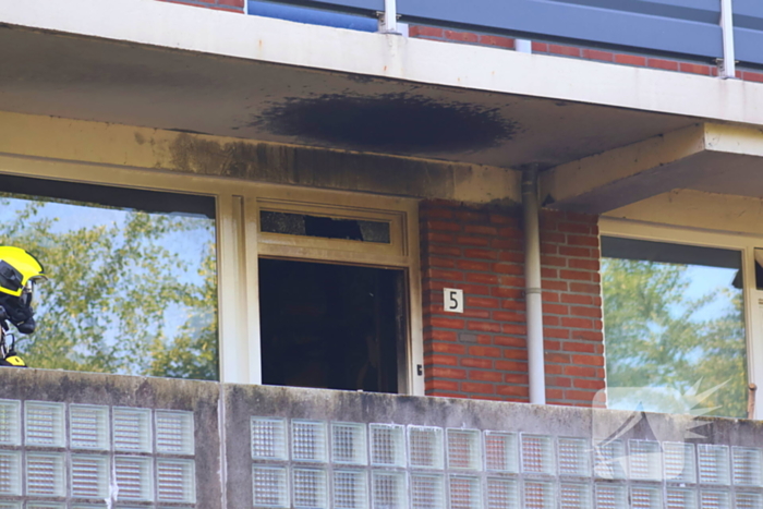 Uitslaande brand leidt tot gewonde