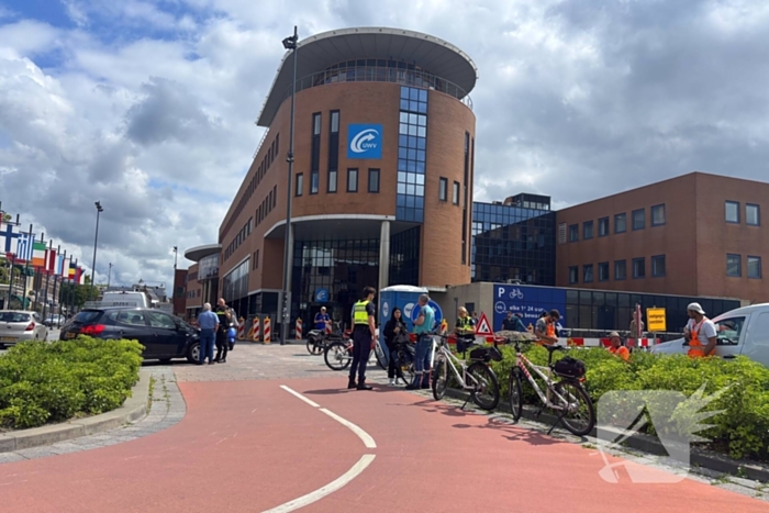 Fietser gewond bij aanrijding