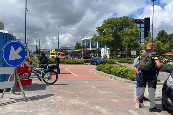 Fietser gewond bij aanrijding