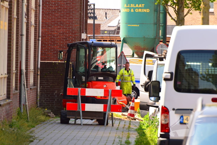 Gaslek veroorzaakt verkeershinder
