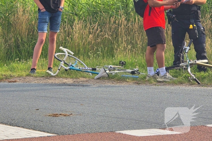 Wielrenner gewond bij aanrijding met auto