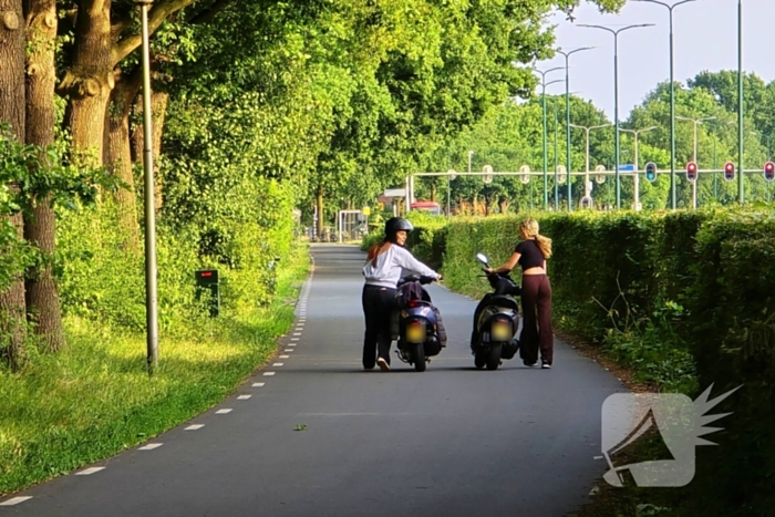 Scooterrijder gewond na val