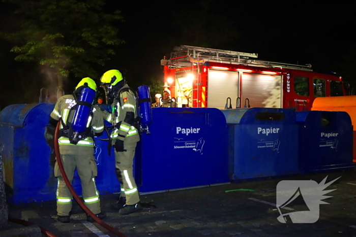 Nachtelijke brand snel onder controle