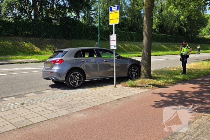 Automobilist botst op boom met letsel als gevolg