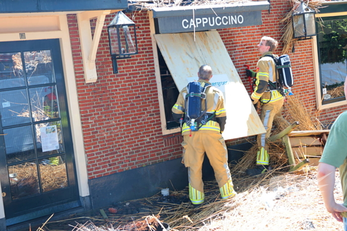 Historisch pand zwaar beschadigd