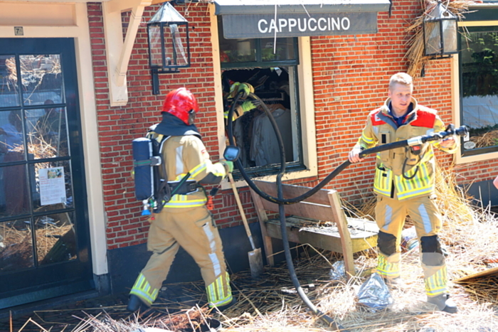 Historisch pand zwaar beschadigd