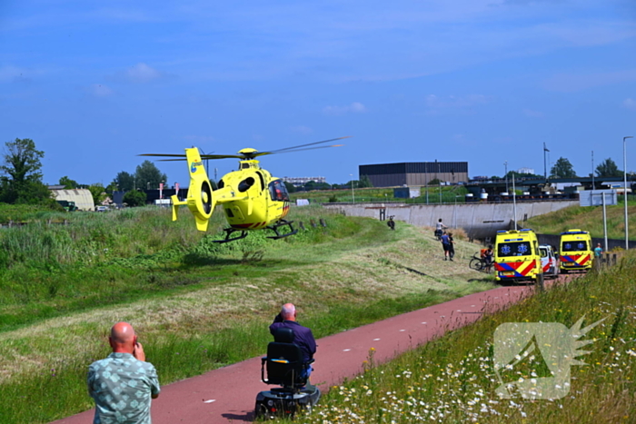 Ernstig ongeval op fietspad